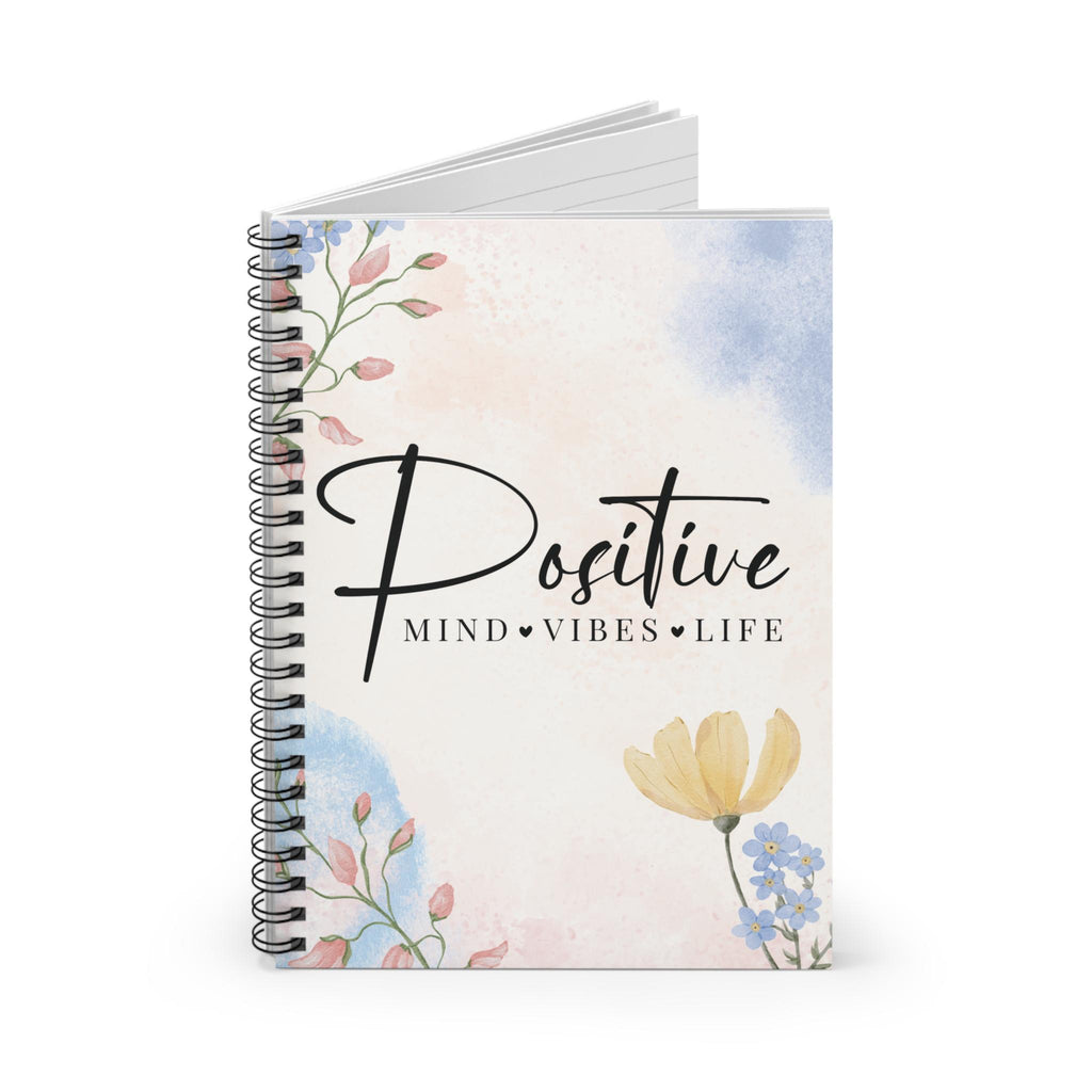 Floral Spiral Notebook: Inspirational Christian Journal for Women