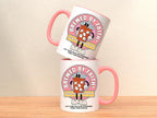'Brewed by Faith!' and 'Walk Worthy' front and back mug
