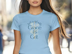 Grace & Grit Christian Tee: Soft Inspirational Shirt for Women