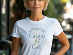 Grace & Grit Christian Tee: Soft Inspirational Shirt for Women