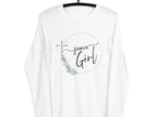 Jesus Girl Long Sleeve Tee | Breathable Cotton Faith Apparel