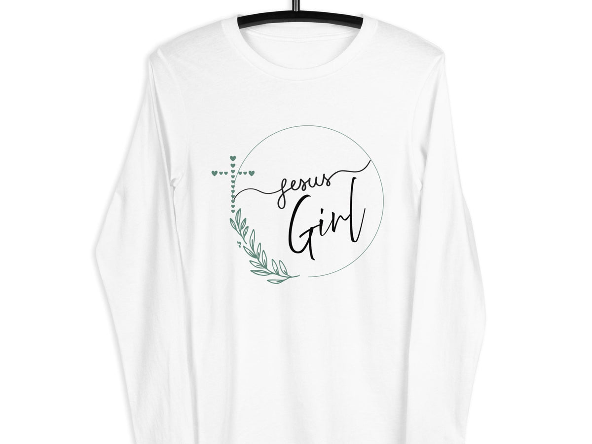 Jesus Girl Long Sleeve Tee | Breathable Cotton Faith Apparel