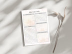 Christian Printable Prayer Journal, Instant Download, Home Management, Faith-Based Printable
