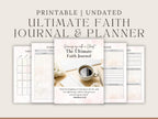 Christian Printable Prayer Journal, Instant Download, Home Management, Faith-Based Printable