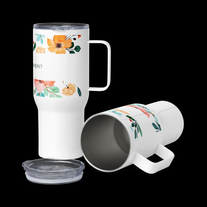 Christian Travel Mug: "Can I Get an Amen?" Insulated Stainless Steel Tumbler
