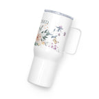 Christian Floral Travel Mug | Simply Blessed Coffee Tumbler