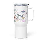 Christian Floral Travel Mug | Simply Blessed Coffee Tumbler