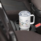 Christian Floral Travel Mug | Simply Blessed Coffee Tumbler