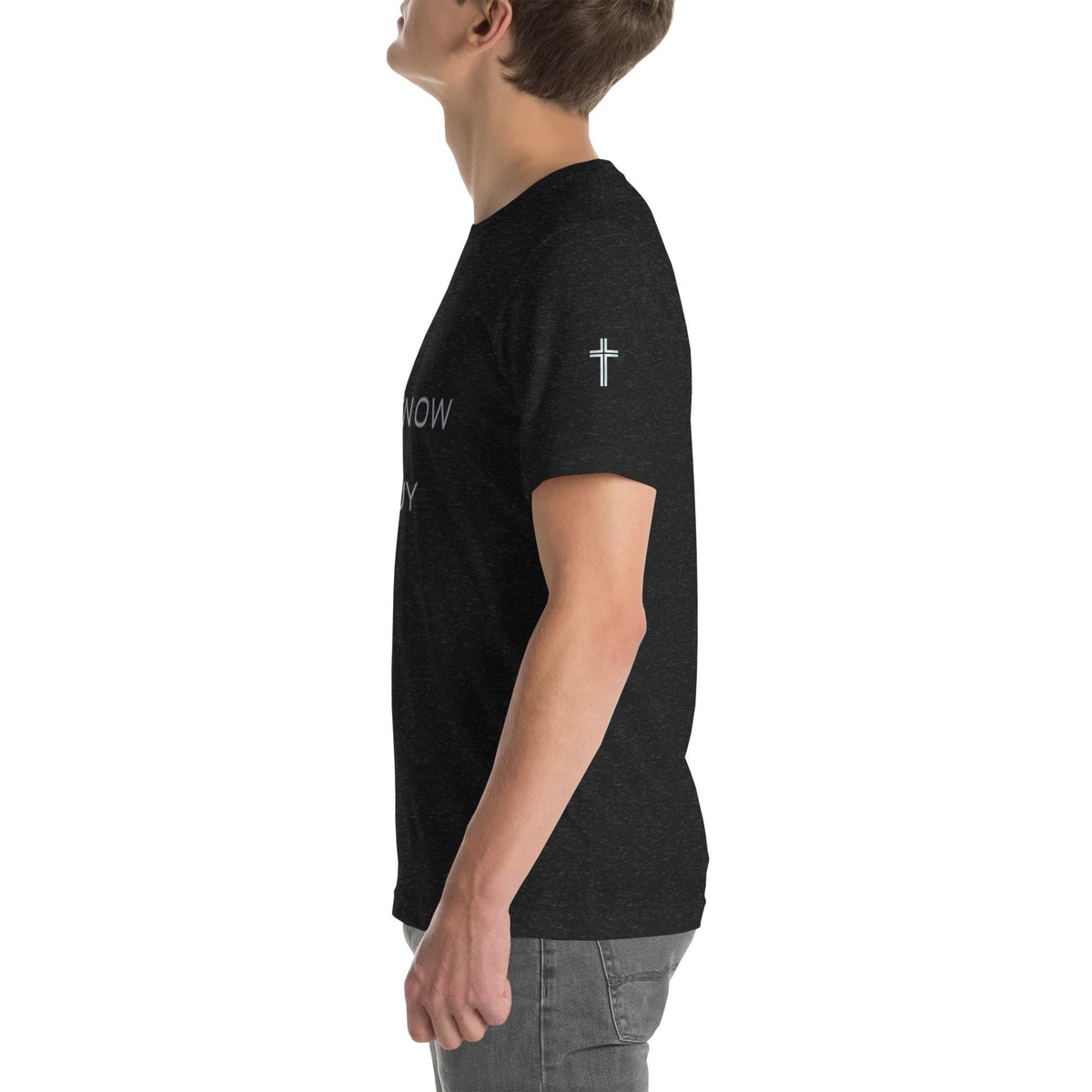 Christian Unisex Tee "I Know a Guy" | Cotton Jesus TShirt | Men & Women Relaxed Fit