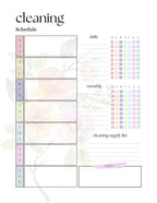 Floral Family Planner: Printable Mom Life Organizer (Digital Download)