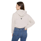 Cropped Christian Hoodie – "Be Still and Know" Bible Verse, Faith Apparel