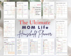 Floral Family Planner: Printable Mom Life Organizer (Digital Download)