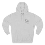 Embroidered 'Be Still and Know' Fleece Hoodie | Cozy Christian Scripture Apparel | Psalm 46:10