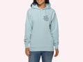 Embroidered 'Be Still and Know' Fleece Hoodie | Cozy Christian Scripture Apparel | Psalm 46:10