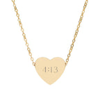 Stainless Steel Christian Necklace | Philippians 4:13 'I Can Do All Things' Faith Scripture Jewelry