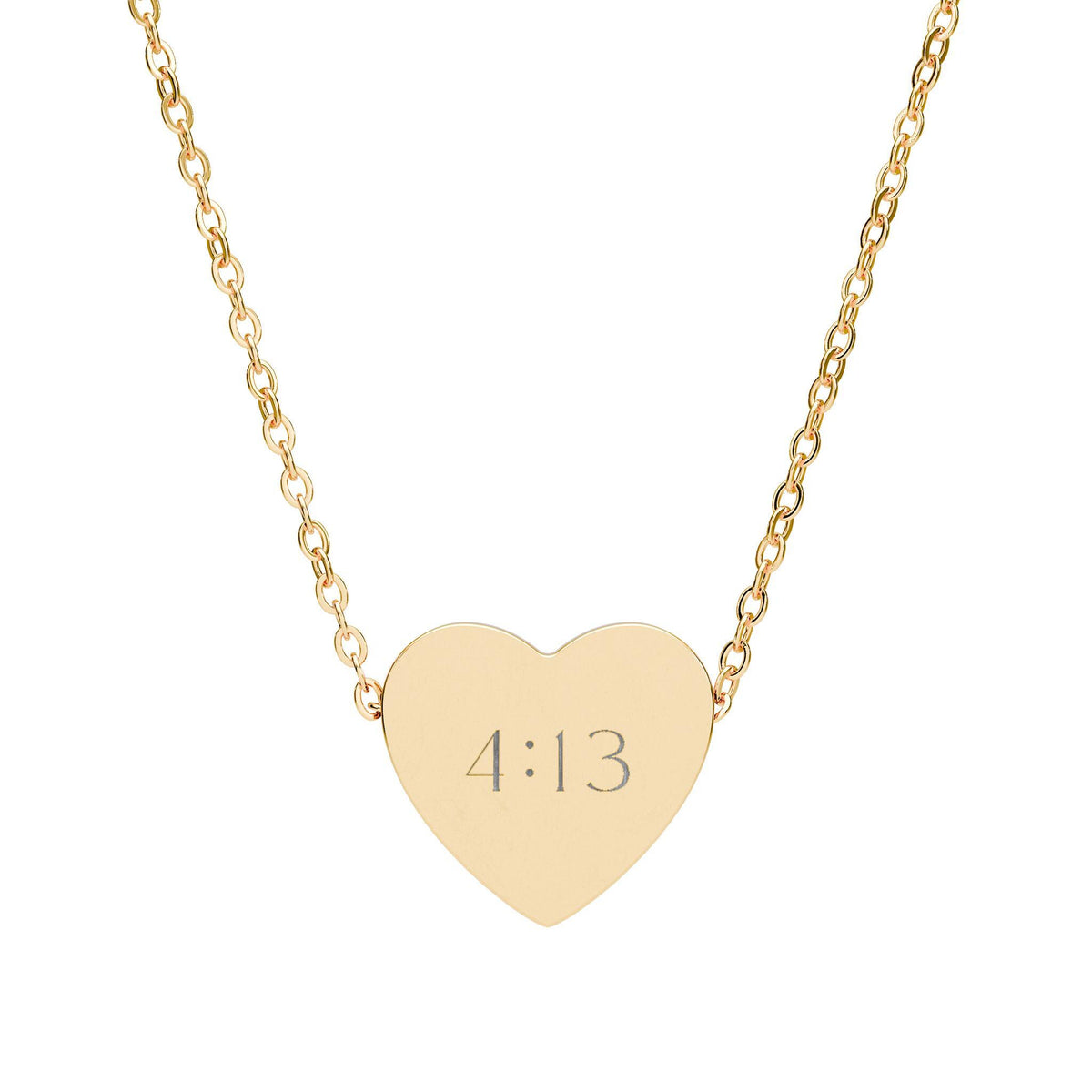 Stainless Steel Christian Necklace | Philippians 4:13 'I Can Do All Things' Faith Scripture Jewelry