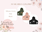 Ladies Cropped Hoodie 'Be A Kind Human' | Inspirational Fall Apparel | Cotton-Blend Sweater