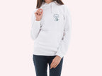 Christian Women's Fleece Hoodie | Grace & Grit, Jesus Cross
