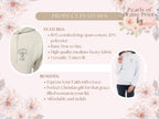 Christian Women's Fleece Hoodie | Grace & Grit, Jesus Cross