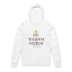 Jesus the Reason for Every Season - Hooded Light Weight Long Sleeve - Christian Apparel, Inspirational Outfit, [...]