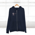 Christian 'I Know A Guy' Cross Hoodie | Faith Zip Up | Jesus Gift for Him