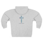 Christian 'I Know A Guy' Cross Hoodie | Faith Zip Up | Jesus Gift for Him