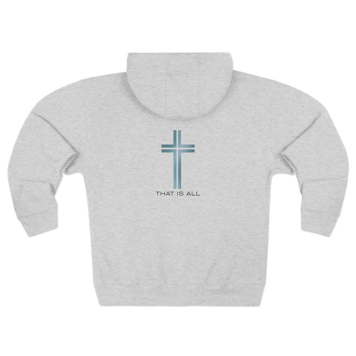 Christian 'I Know A Guy' Cross Hoodie | Faith Zip Up | Jesus Gift for Him
