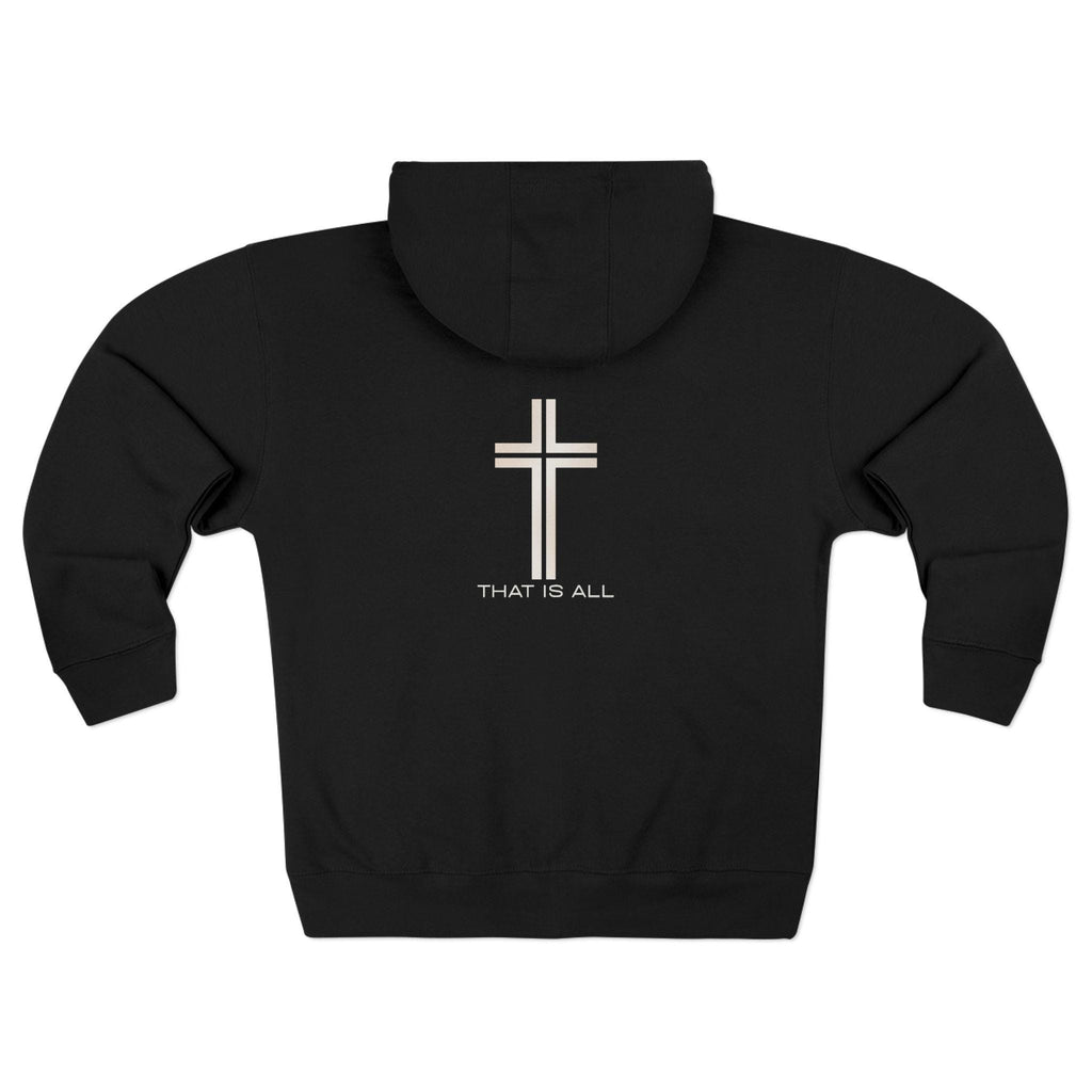 Christian 'I Know A Guy' Cross Hoodie | Faith Zip Up | Jesus Gift for Him