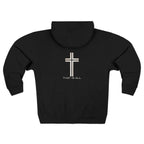 Christian 'I Know A Guy' Cross Hoodie | Faith Zip Up | Jesus Gift for Him