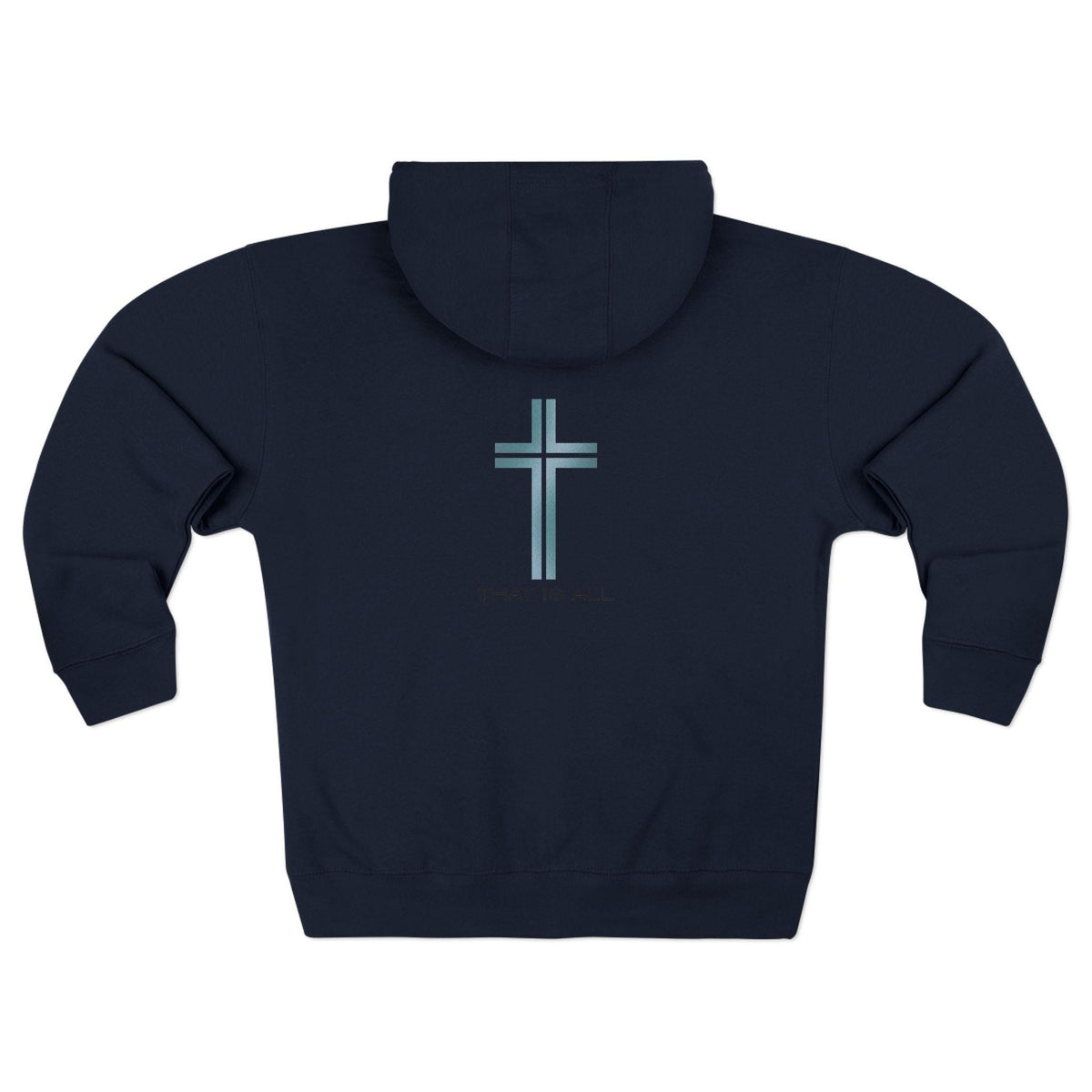 Christian 'I Know A Guy' Cross Hoodie | Faith Zip Up | Jesus Gift for Him