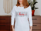 1 Corinthians 13 Love Verse Long Sleeve Tee | Christian Apparel, Faith Scripture