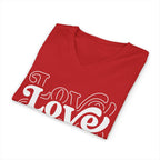 Christian Women's Tee | Love Like Jesus | Ladies V-Neck T-Shirt