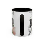 Christian Floral Ceramic Mug for Mom | Blessed Mama