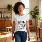 By His Wounds We Are Healed T-Shirt | Christian Cross Faith Tee