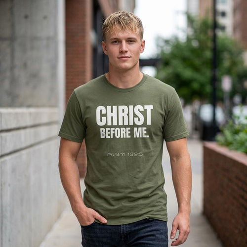 Christian Faith T-Shirt | Psalm 139:5 Scripture Tee