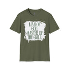 Man of God Master of Grill T-Shirt | Faith BBQ Christian Tee | Gift for Him