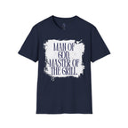 Man of God Master of Grill T-Shirt | Faith BBQ Christian Tee | Gift for Him