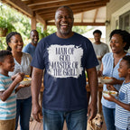 Man of God Master of Grill T-Shirt | Faith BBQ Christian Tee | Gift for Him