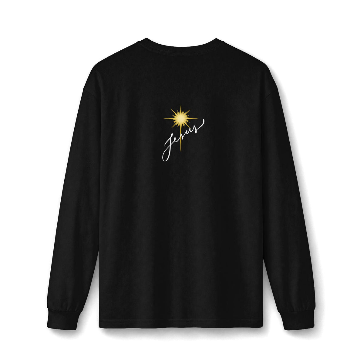 He Restores My Soul long sleeve tee | Christian faith shirt, Jesus star design