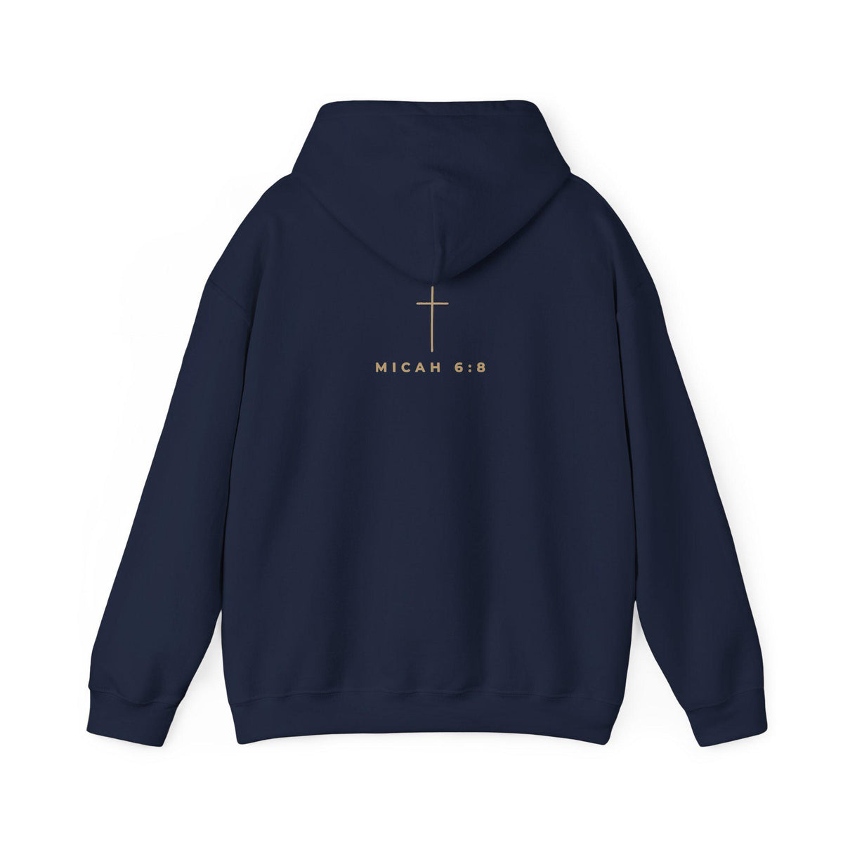 Lead Well Love Deeply Walk Humbly Hoodie | Micah 6:8 Christian Sweatshirt