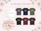 Built Different Christian Graphic Tee | Built on the Rock | Matthew 7:24 Scripture Shirt