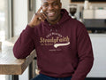 Steady Faith script logo Hoodie | Christian faith sweatshirt, Est. By Grace