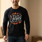 Christian Fall Long Sleeve Tee | Fall for Jesus | Autumn Apparel