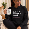 Proverbs 31:25 Christian Hoodie | Grace & Dignity, Faith-Based Athleisure