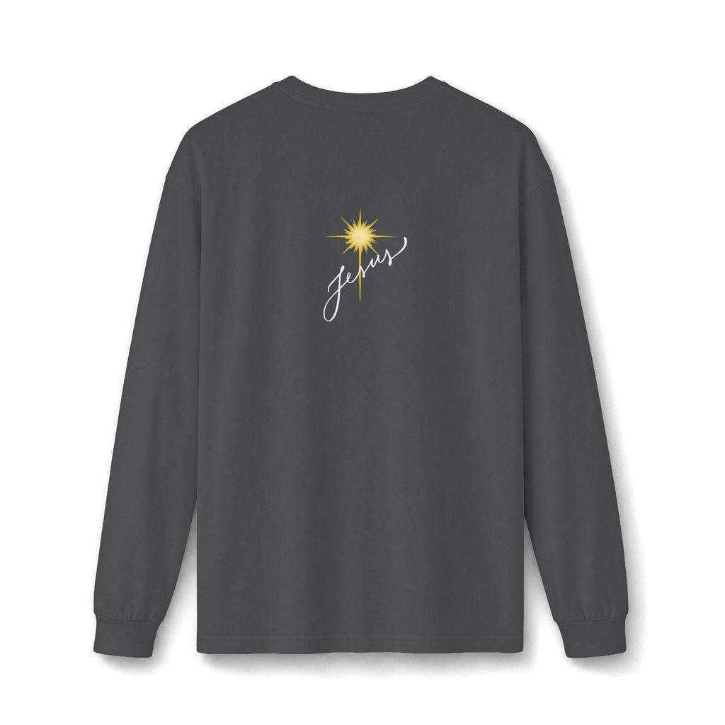 He Restores My Soul long sleeve tee | Christian faith shirt, Jesus star design