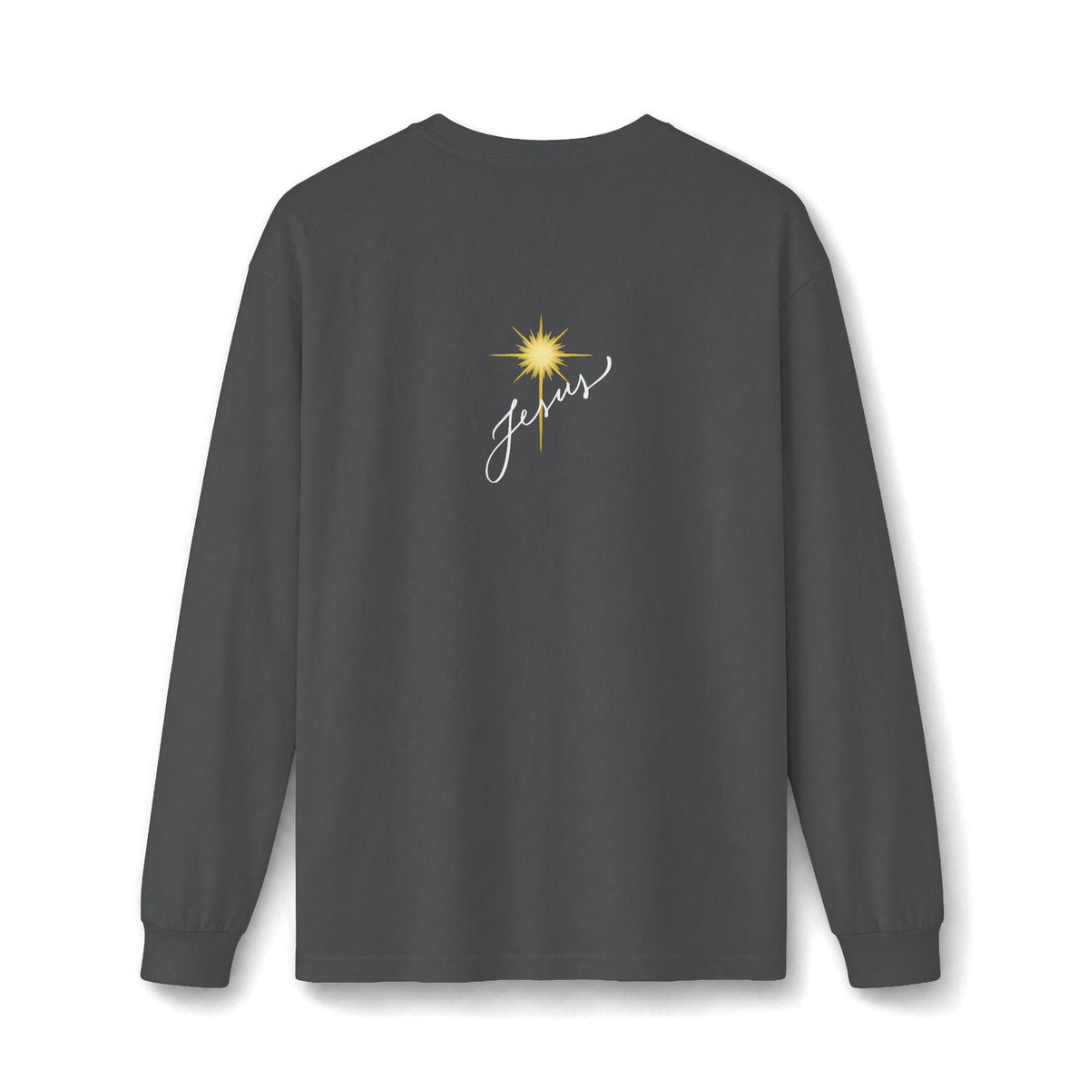 He Restores My Soul long sleeve tee | Christian faith shirt, Jesus star design
