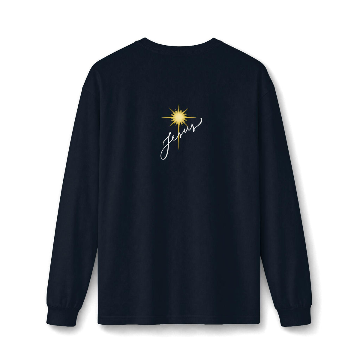 He Restores My Soul long sleeve tee | Christian faith shirt, Jesus star design