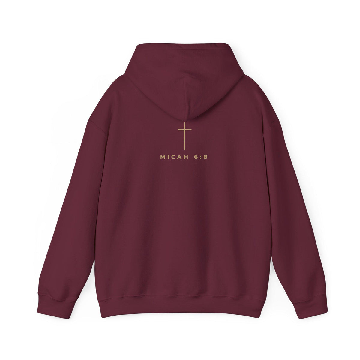 Lead Well Love Deeply Walk Humbly Hoodie | Micah 6:8 Christian Sweatshirt