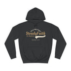 Steady Faith script logo Hoodie | Christian faith sweatshirt, Est. By Grace
