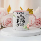 Christian Coffee Mug | Jesus Keeps Me Going Ceramic Cup | Faith Gift